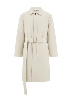 Ferragamo padded belted trench - Neutrals