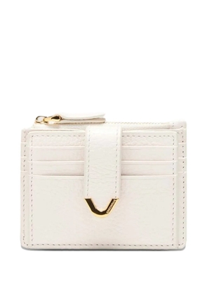Coccinelle leather cardholder - White