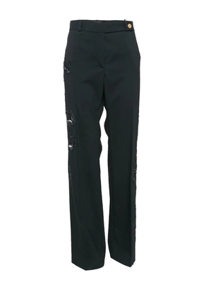 Versace Pre-Owned beaded-detail pants - Black