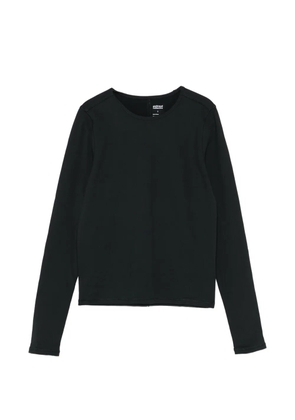 Girlfriend Collective Reset long-sleeve fitted performance T-shirt - Black