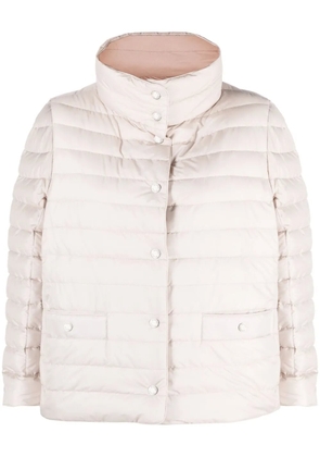Moorer reversible padded jacket - Neutrals