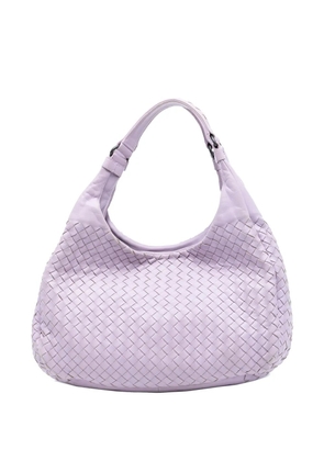 Bottega Veneta Pre-Owned 2012-2025 Large Nappa Intrecciato Campana hobo bag - Purple