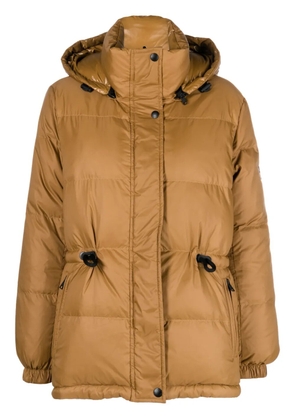 Yves Salomon padded down jacket - Brown
