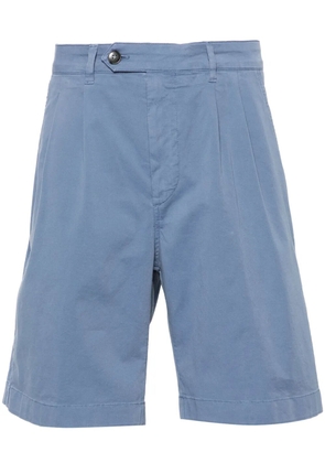 Canali mid-rise chino shorts - Blue