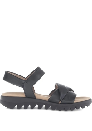 GABOR cross-strap sandals - Black