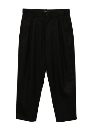 CROQUIS tapered trousers - Black