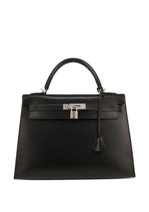 Hermès Pre-Owned 2000 Kelly 32 leather tote bag - Black