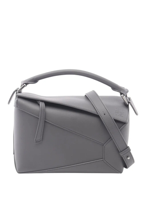 Loewe Pre-Owned 2010-2025 Small Calfskin Puzzle satchel - Grey