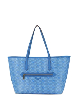 Moreau medium Monaco monogram tote bag - Blue