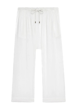 The Great. Reef drawstring trousers - White