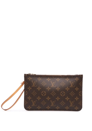 Louis Vuitton Pre-Owned 2014 Monogram Neverfull pouch - Brown