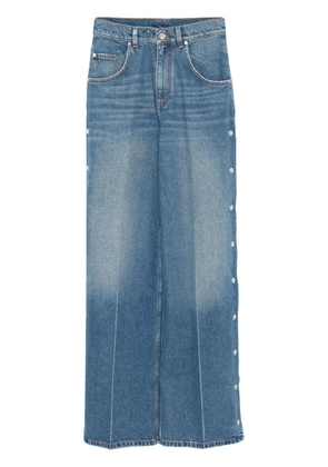 Stella McCartney stud-embellished jeans - Blue