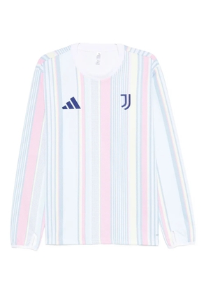 adidas x Juventus striped long-sleeve T-shirt - White