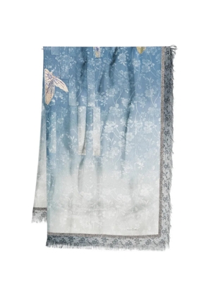 Pierre-Louis Mascia patterned scarf - White