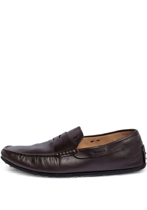 Tod's Vintage leather loafers - Brown