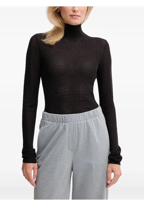 Joop! Kanni turtleneck long-sleeve sweater - Black