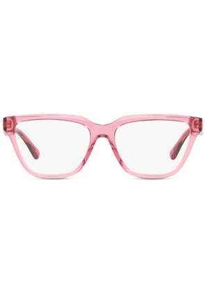 Emporio Armani cat-eye frame glasses - Pink
