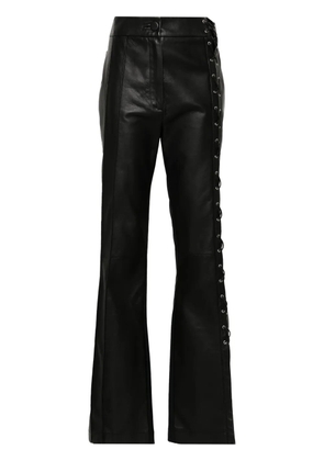 MITILIANE COUTURE leather trousers - Black