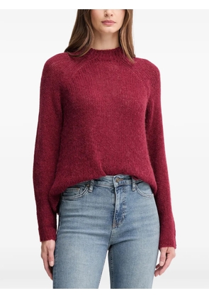 Joop! Kara crew-neck medallion-detail sweater - Red