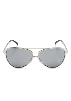 Saint Laurent Eyewear pilot-frame sunglasses - Silver