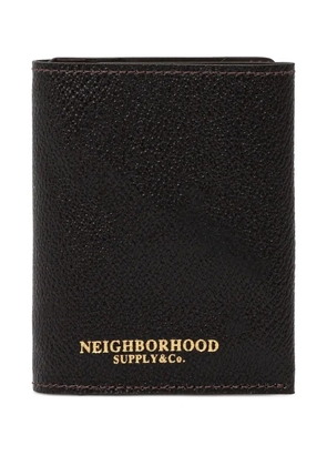 Neighborhood zip-fastening cardholder - Brown