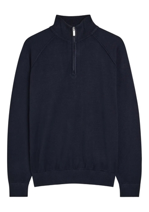 RAITH quarter-zip sweater - Blue