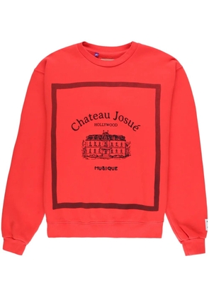 GALLERY DEPT. Musique crew-neck sweatshirt - Red