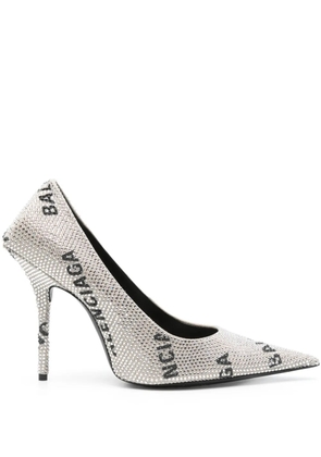 Balenciaga Pre-Owned 110mm Square Knife pumps - Neutrals