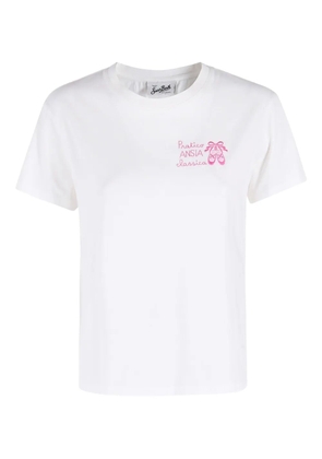 MC2 Saint Barth lettering T-shirt - White