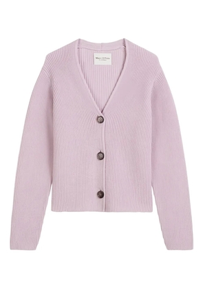 Marc O'Polo V-neck cardigan - Purple