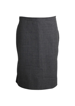 Moschino Cheap & Chic pleated wool skirt - Grey