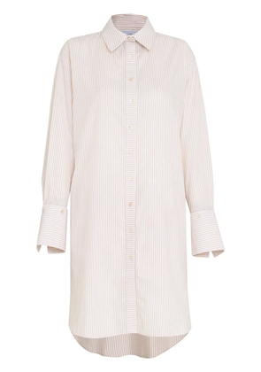 Gloria Coelho striped shirt - Neutrals