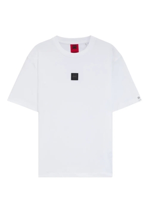 HUGO logo-plaque cotton T-shirt - White