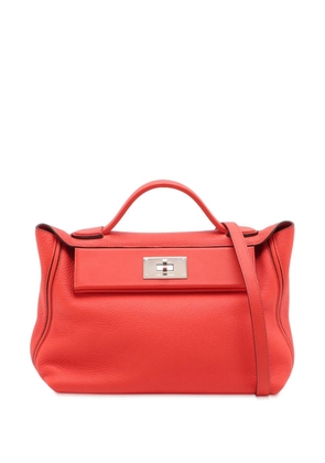 Hermès Pre-Owned 2020 Togo and Swift 24/24 29 satchel - Red