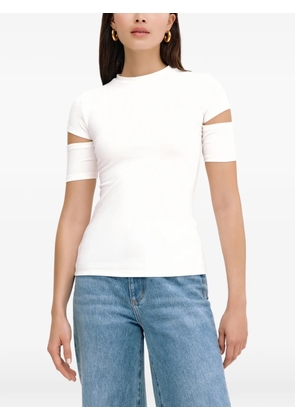 Marcella Esme cutout-sleeves T-shirt - White