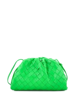 Bottega Veneta Pre-Owned The Pouch Intrecciato Nappa Mini crossbody bag - Green