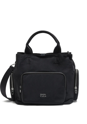 Bimba y Lola top-handle zip-fastening tote bag - Black