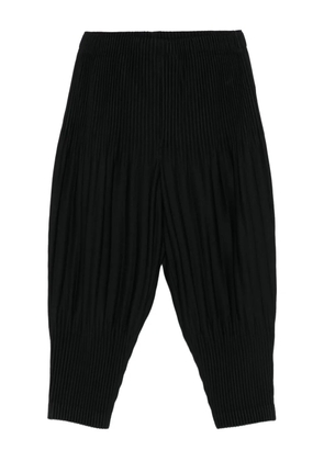 Homme Plissé Issey Miyake pleated trousers - Black