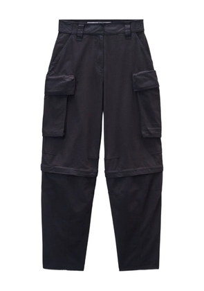 Alexander Wang detachable-panel cargo trousers - Black