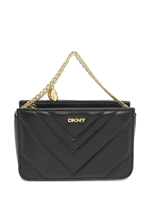 DKNY Vintage The Veronica chevron-pattern tote bag - Black