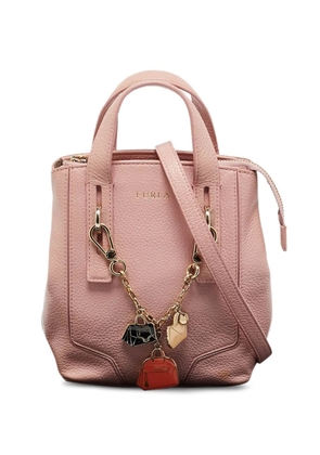 Furla leather tote bag - Pink
