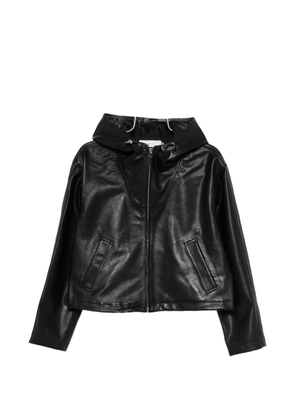 IRO hooded pocket jacket - Black