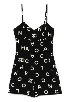 CHANEL Pre-Owned 1997 sleeveless dress - Black