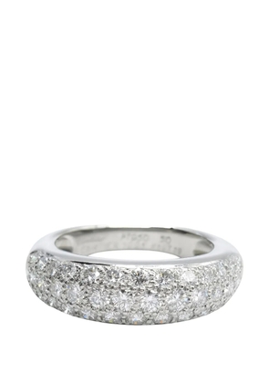 Cartier 2010s Mimi pavé diamond ring - Silver