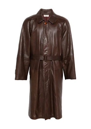 A.N.G.E.L.O. Vintage Cult 1990s leather coat - Brown