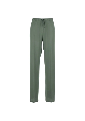 Semicouture drawstring trousers - Green