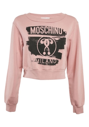 Moschino Pre-Owned 2023 Question Mark-print sweatshirt - Pink