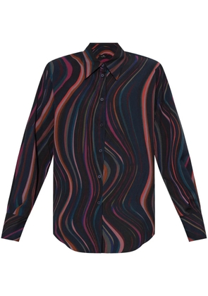 PS Paul Smith printed shirt - Blue