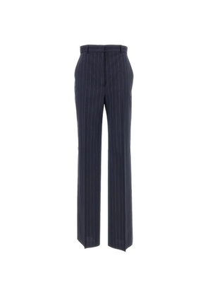 Max Mara pinstripe tailored trousers - Blue