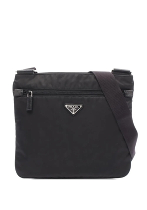 Prada Pre-Owned 2013-2025 Tessuto Zip Top Crossbody shoulder bag - Black